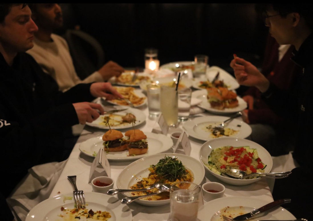 dinner table, april 2026